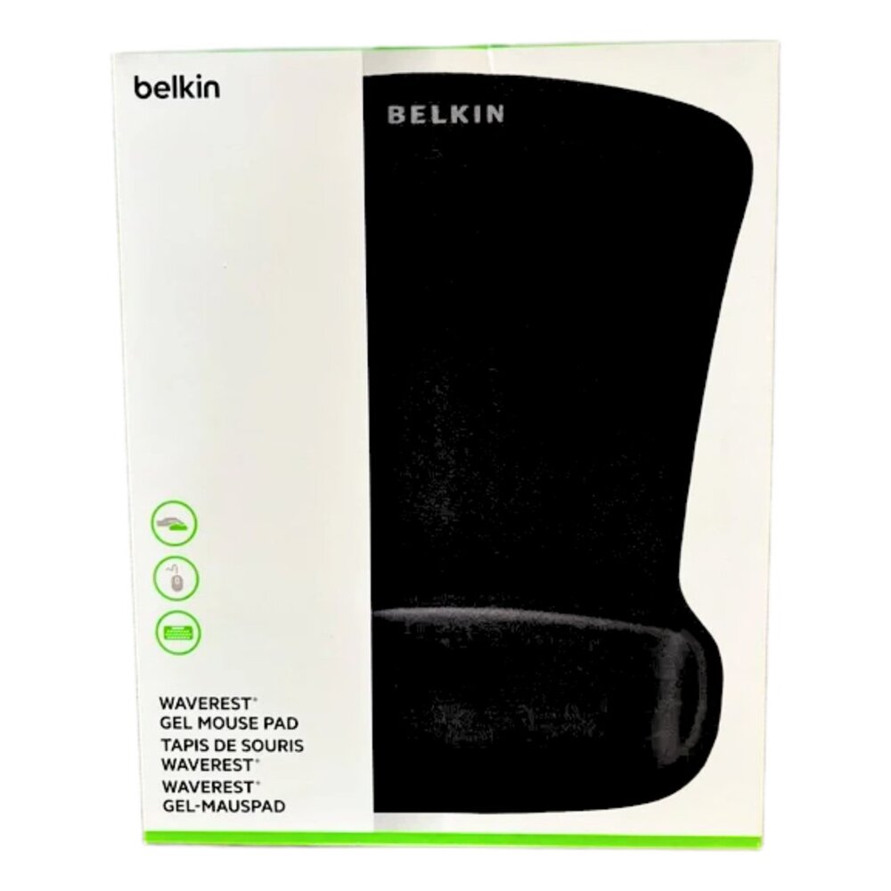 belkin Waverest Gel Mouse Pad Black